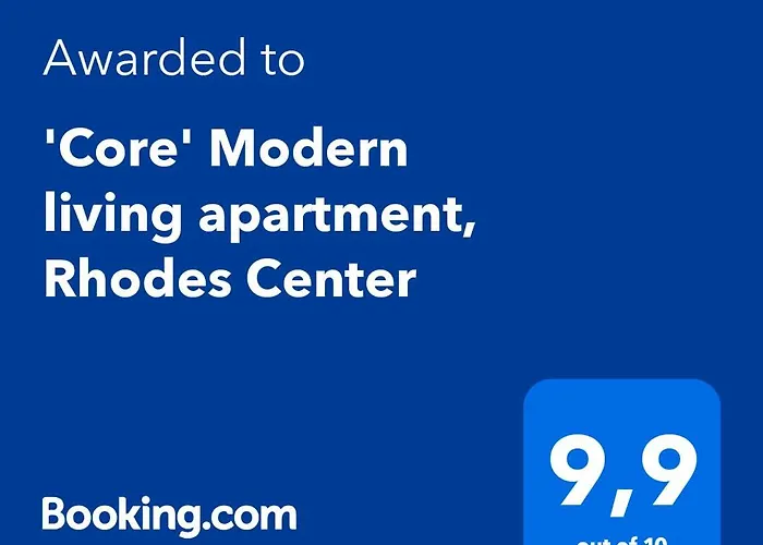 'core' Modern Living Apartment, Rhodes Center * Родос
